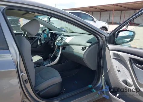 2013 Hyundai Elantra Gls z USA, uszkodzony, nr VIN 5NPDH4AE0DH429515